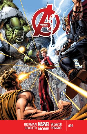Avengers #9  cover
