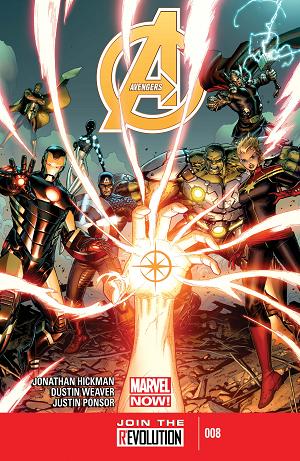 Avengers #8  cover