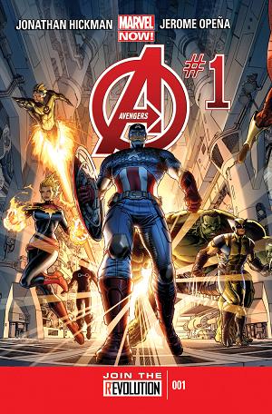Avengers #1  cover