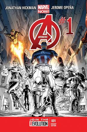Avengers #1 cover