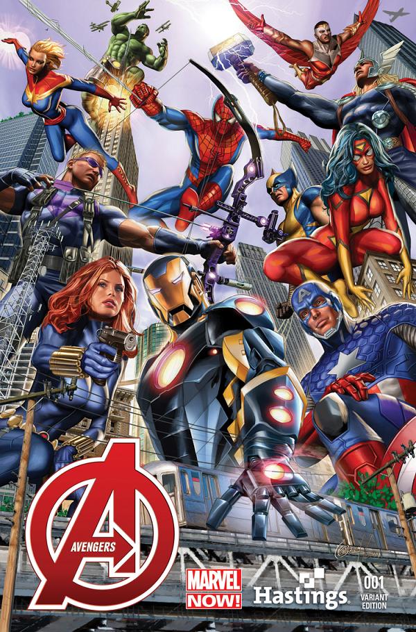 Avengers #1  cover