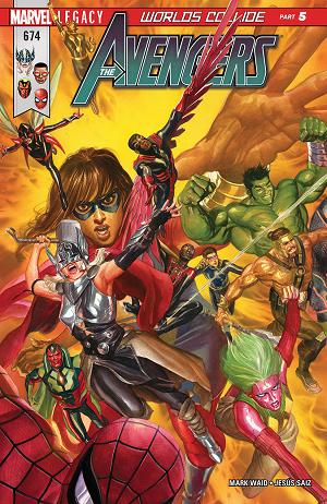 Avengers #674  cover