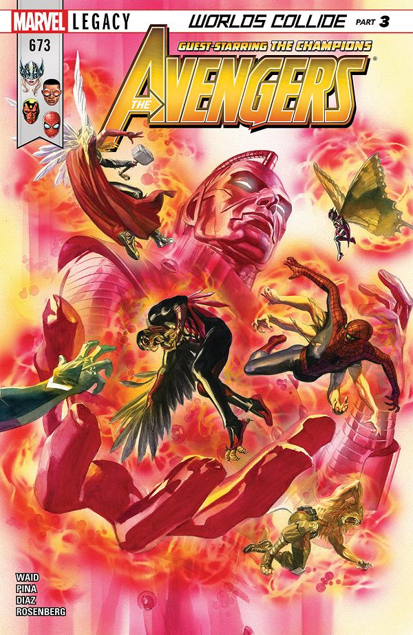Avengers #673  cover