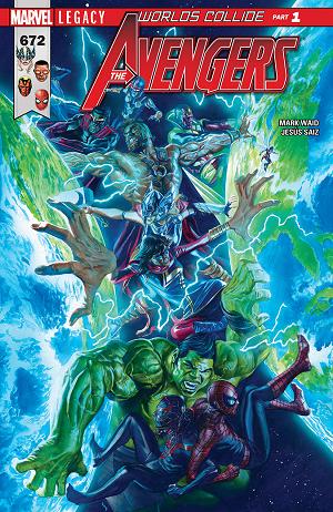Avengers #672  cover
