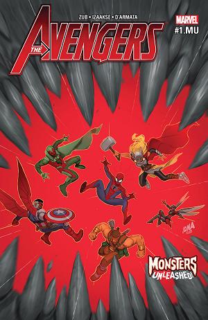 Avengers #1  cover