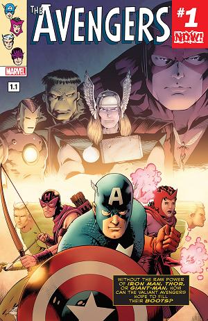 Avengers #1  cover