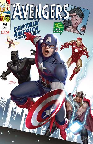 Avengers #64  cover