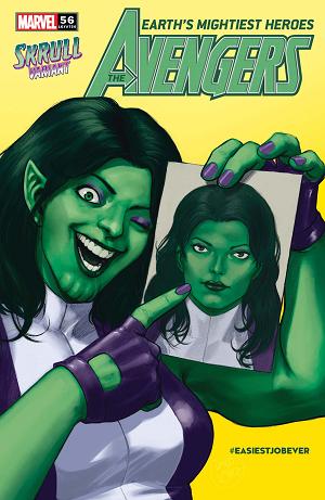 Avengers #56  cover