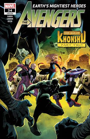Avengers #34  cover