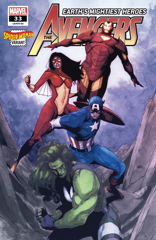 Avengers #33  cover