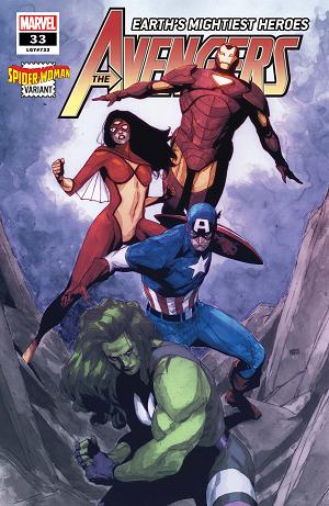 Avengers #33  cover