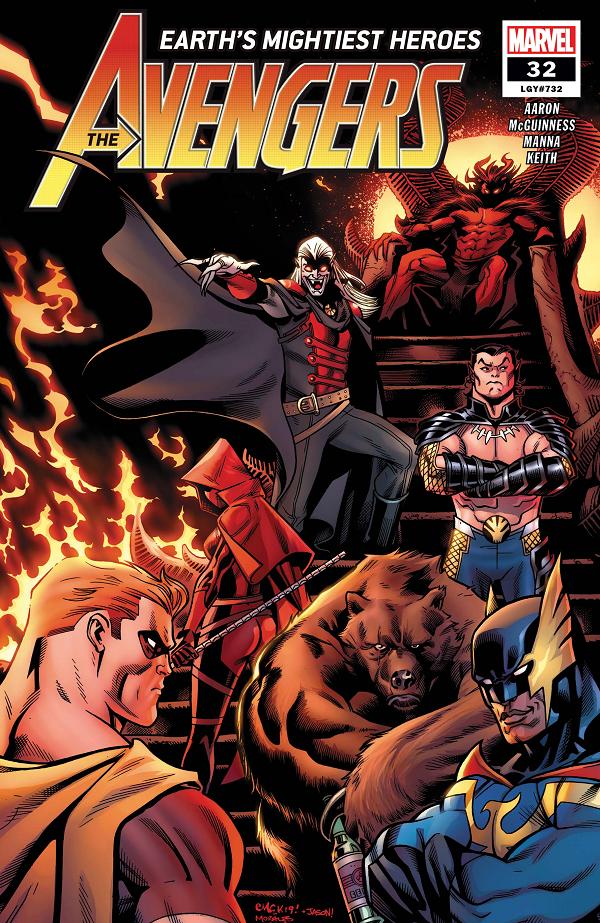 Avengers #32  cover