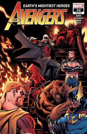 Avengers #32  cover