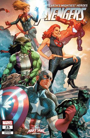 Avengers #25  cover