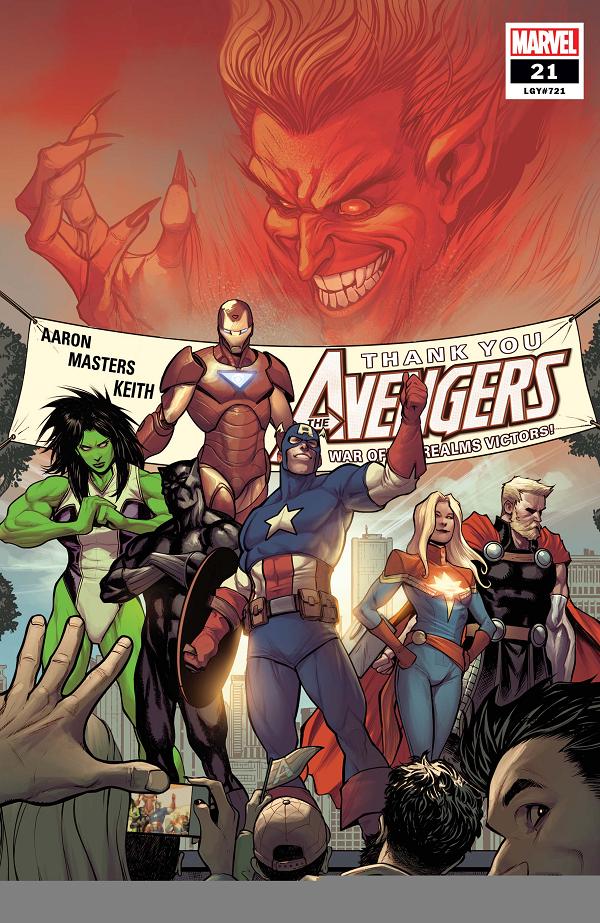 Avengers #21  cover