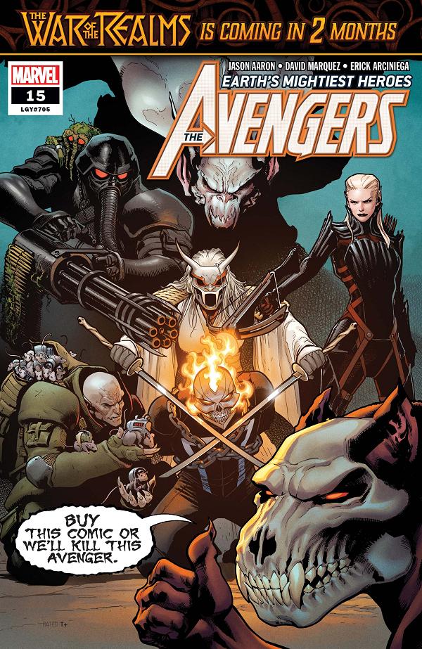 Avengers #15  cover