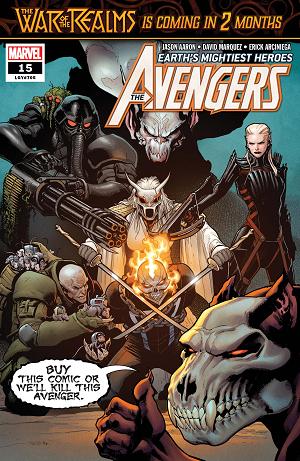 Avengers #15  cover
