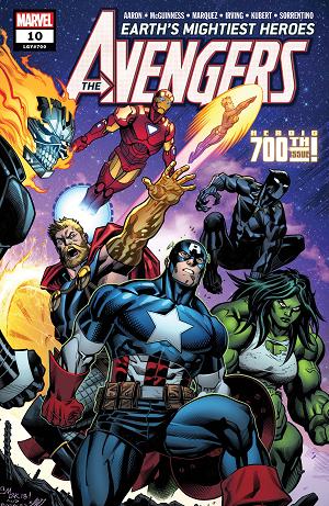 Avengers #10 cover