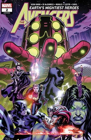 Avengers #2  cover