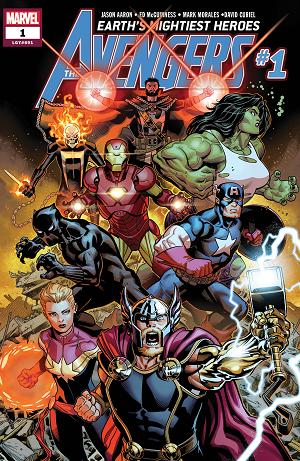 Avengers #1  cover