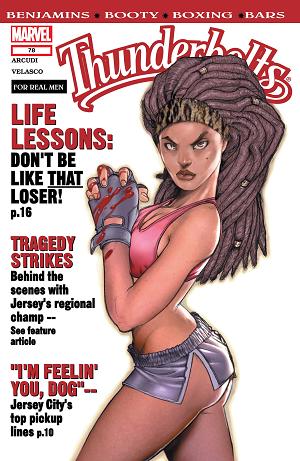 Thunderbolts #78  cover
