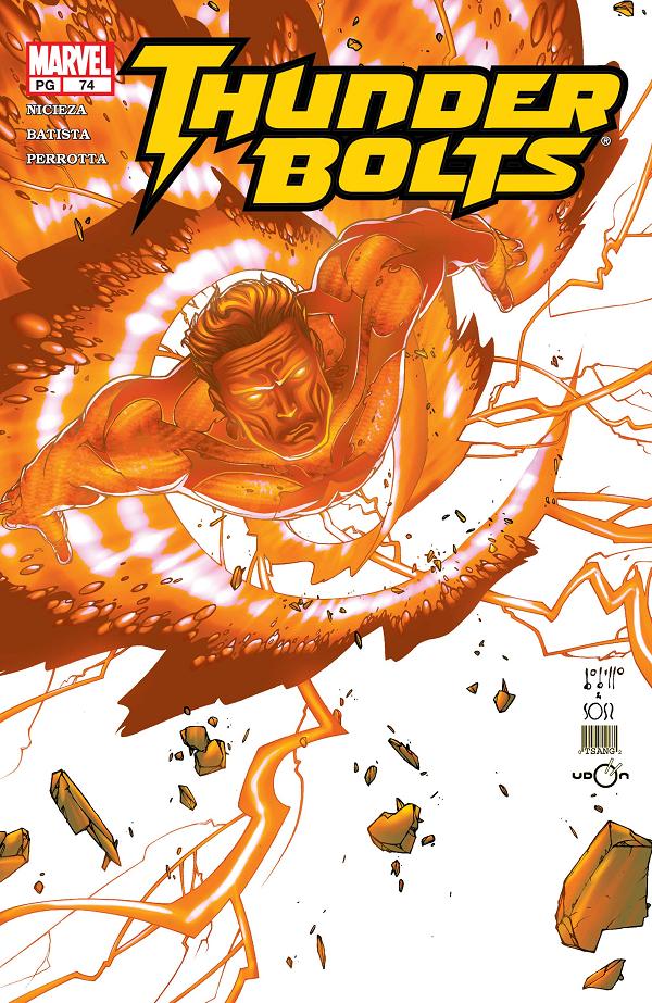 Thunderbolts #74  cover