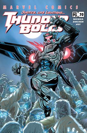 Thunderbolts #70  cover