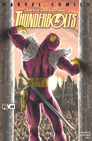 Thunderbolts #64  cover