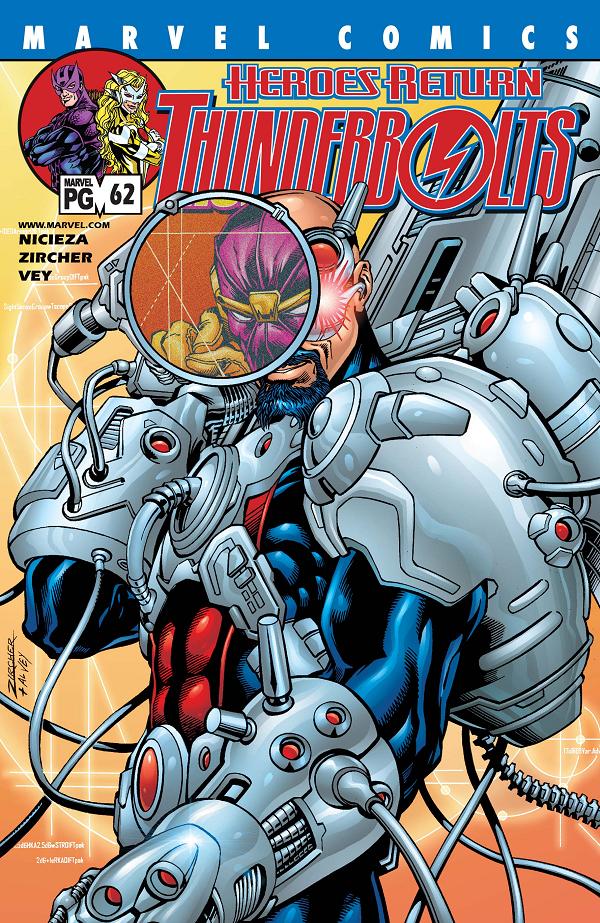 Thunderbolts #62  cover