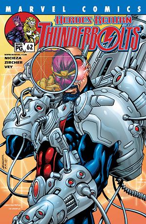 Thunderbolts #62  cover