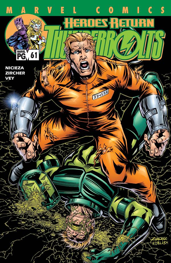 Thunderbolts #61  cover