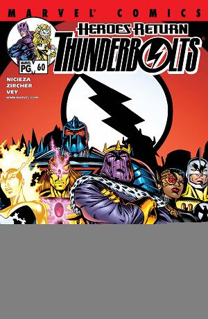 Thunderbolts #60  cover