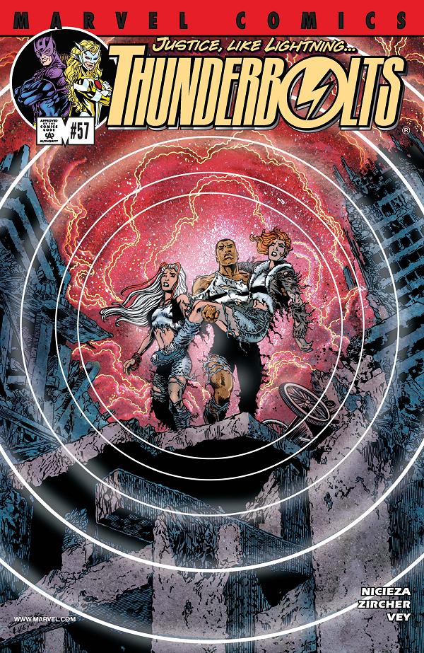 Thunderbolts #57  cover