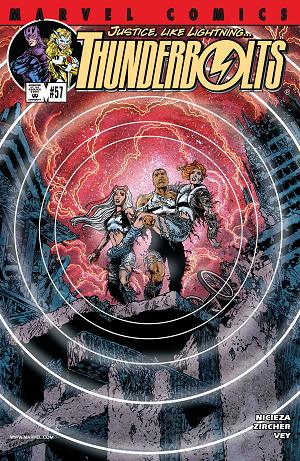 Thunderbolts #57  cover