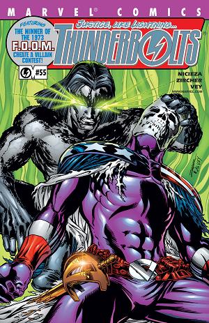 Thunderbolts #55  cover