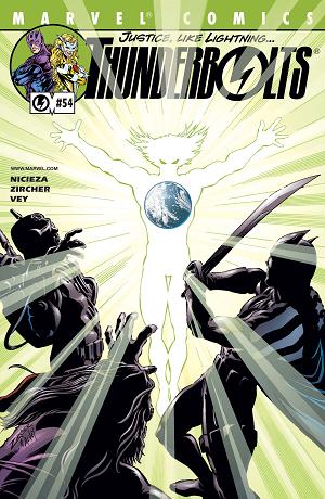 Thunderbolts #54  cover