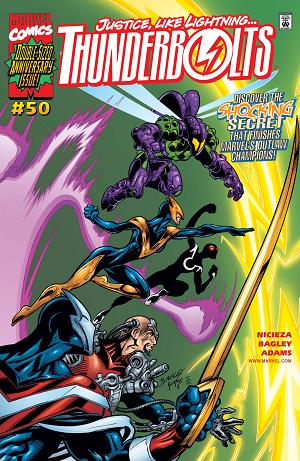 Thunderbolts #50  cover