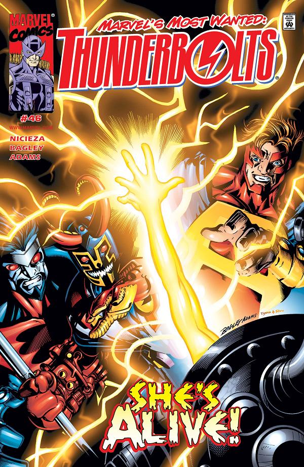 Thunderbolts #46  cover