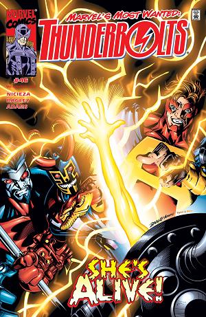 Thunderbolts #46  cover