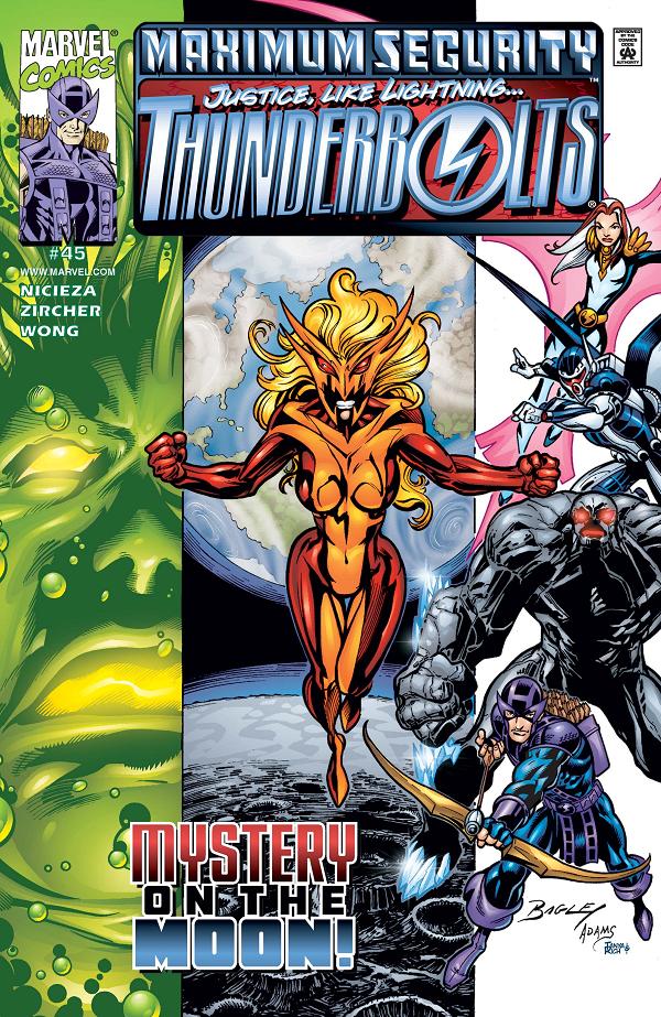 Thunderbolts #45  cover