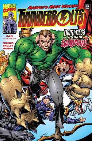 Thunderbolts #40  cover