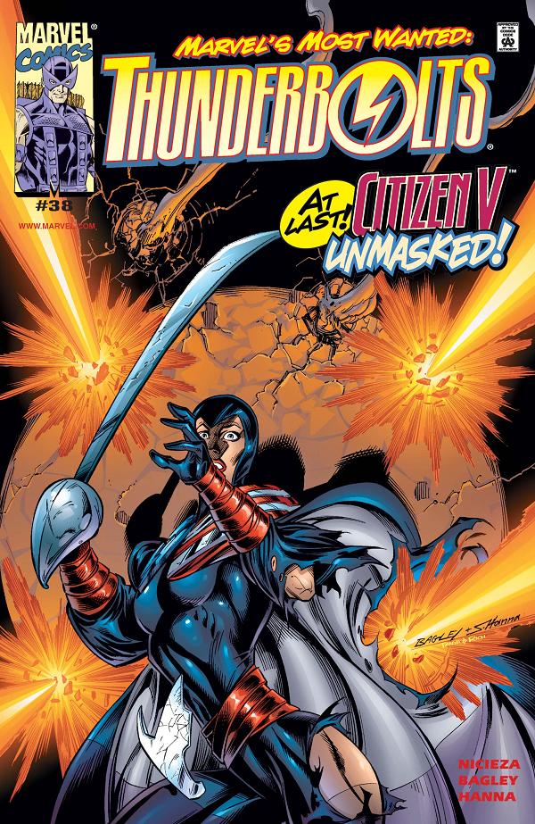 Thunderbolts #38  cover