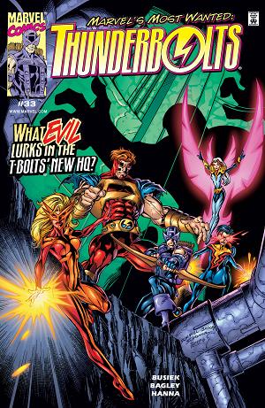 Thunderbolts #33  cover