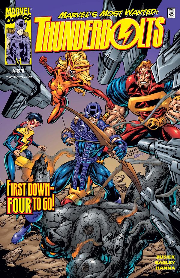 Thunderbolts #31  cover