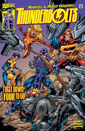 Thunderbolts #31  cover