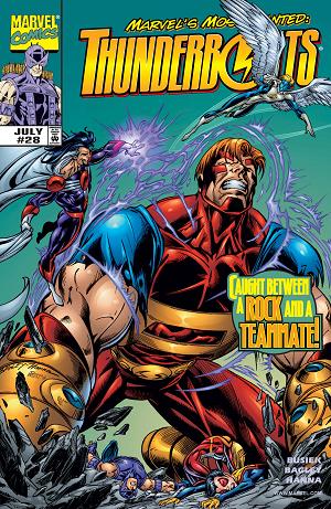 Thunderbolts #28  cover