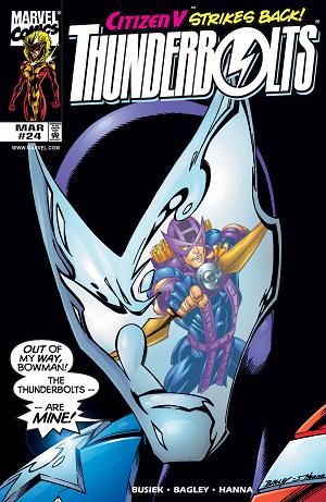 Thunderbolts #24  cover