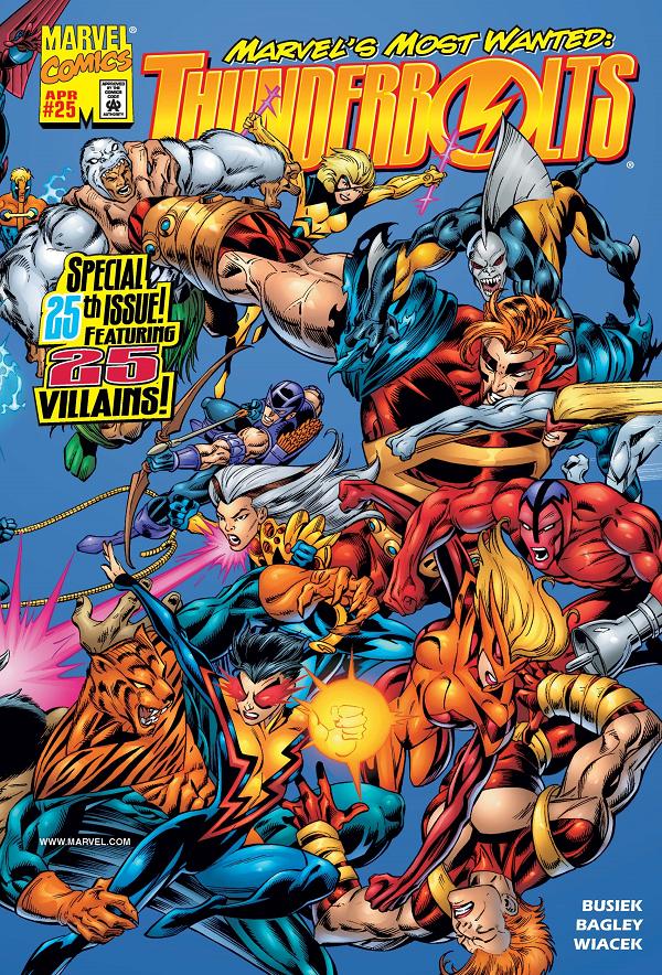 Thunderbolts #25  cover