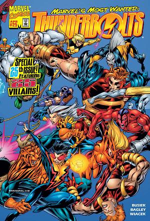 Thunderbolts #25  cover