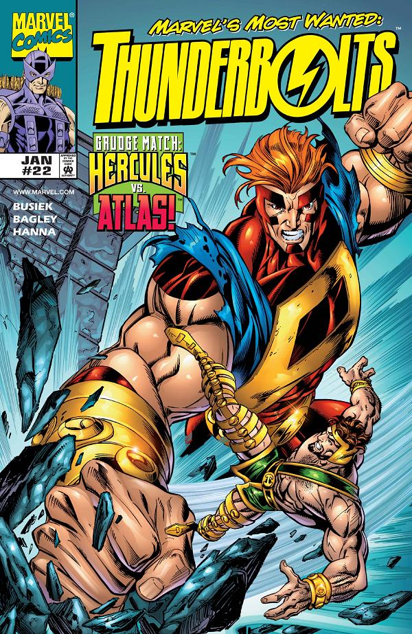 Thunderbolts #22  cover
